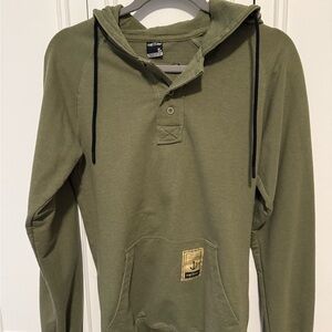 Olive Green Hoodie by Flag Nor Fail